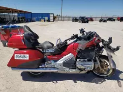 Salvage motorcycles for sale at Andrews, TX auction: 2014 Honda GL1800 G