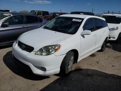 Salvage cars for sale from Copart Tucson, AZ: 2005 Toyota Corolla Matrix Base
