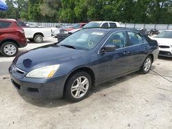 Salvage cars for sale from Copart Ocala, FL: 2006 Honda Accord SE