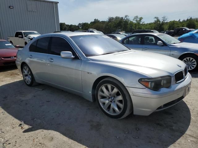 2002 BMW 745 I