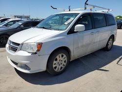 Salvage cars for sale at Grand Prairie, TX auction: 2015 Dodge Grand Caravan SE