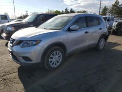 Salvage cars for sale at Denver, CO auction: 2016 Nissan Rogue S