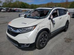 Salvage cars for sale from Copart Grantville, PA: 2017 Honda CR-V Touring