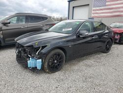 Salvage cars for sale at Louisville, KY auction: 2018 Infiniti Q50 Luxe