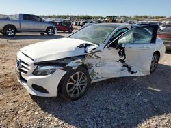 Salvage cars for sale at Oklahoma City, OK auction: 2016 Mercedes-Benz C300