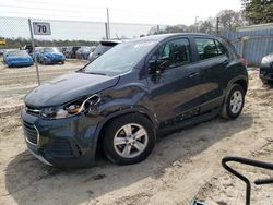 Chevrolet Trax ls salvage cars for sale: 2019 Chevrolet Trax LS