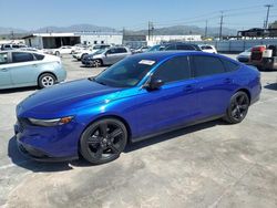 Salvage cars for sale at Sun Valley, CA auction: 2023 Honda Accord Hybrid SPORT-L
