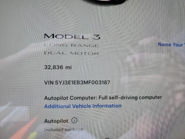 2021 Tesla Model 3