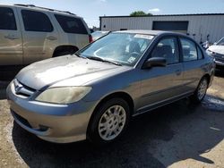Salvage cars for sale from Copart Shreveport, LA: 2005 Honda Civic LX
