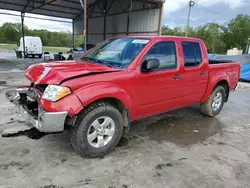 Salvage cars for sale from Copart Cartersville, GA: 2010 Nissan Frontier Crew Cab SE