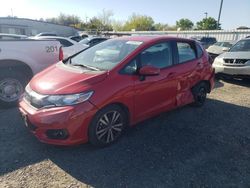 Salvage cars for sale at Sacramento, CA auction: 2018 Honda FIT EX