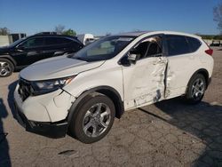 Salvage cars for sale at Kansas City, KS auction: 2018 Honda CR-V EXL