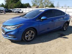 Salvage cars for sale from Copart Finksburg, MD: 2017 Chevrolet Cruze LT