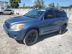Salvage cars for sale from Copart Opa Locka, FL: 2008 Toyota Rav4