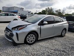 Salvage cars for sale at Opa Locka, FL auction: 2021 Toyota Prius Special Edition