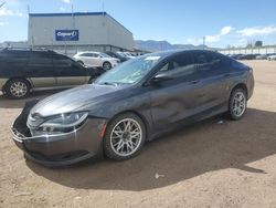 Salvage cars for sale at Colorado Springs, CO auction: 2015 Chrysler 200 S