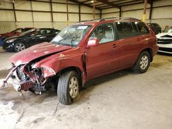 Salvage cars for sale from Copart Pennsburg, PA: 2003 Toyota Highlander Limited