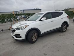 Salvage cars for sale from Copart Orlando, FL: 2017 Hyundai Santa FE Sport