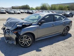 Salvage cars for sale at Las Vegas, NV auction: 2024 Nissan Sentra SR