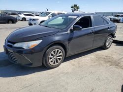 Salvage cars for sale from Copart Martinez, CA: 2015 Toyota Camry LE