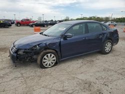 Salvage cars for sale at Indianapolis, IN auction: 2012 Volkswagen Passat S