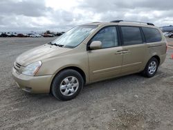 Salvage cars for sale from Copart San Diego, CA: 2009 KIA Sedona EX