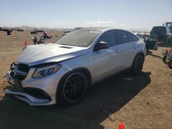 Salvage cars for sale at Brighton, CO auction: 2017 Mercedes-Benz GLE Coupe 63 AMG-S