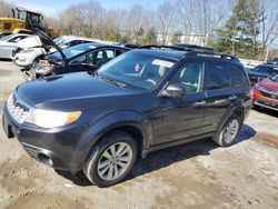 Salvage cars for sale from Copart North Billerica, MA: 2011 Subaru Forester Limited