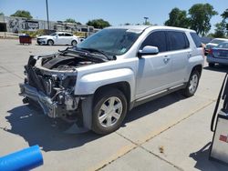 Buy Salvage Cars For Sale now at auction: 2015 GMC Terrain SLE