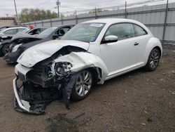 Salvage cars for sale at New Britain, CT auction: 2017 Volkswagen Beetle 1.8T