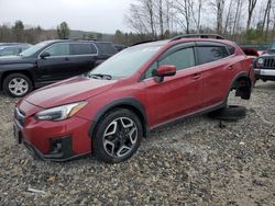 Salvage cars for sale from Copart Candia, NH: 2019 Subaru Crosstrek Limited