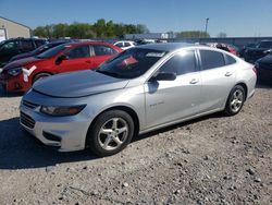 Chevrolet salvage cars for sale: 2016 Chevrolet Malibu LS