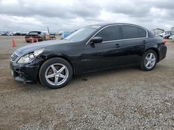 Salvage cars for sale from Copart San Diego, CA: 2012 Infiniti G37 Base