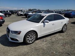 Salvage cars for sale from Copart Antelope, CA: 2013 Audi A4 Premium
