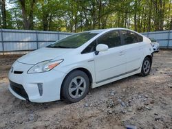 Salvage cars for sale from Copart Austell, GA: 2012 Toyota Prius