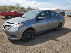 Salvage cars for sale from Copart Columbia Station, OH: 2016 Nissan Versa S