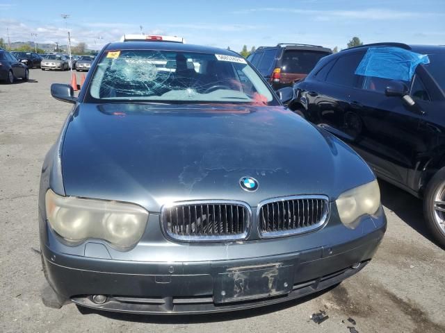 2002 BMW 745 I