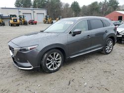 Salvage cars for sale from Copart Mendon, MA: 2019 Mazda CX-9 Grand Touring