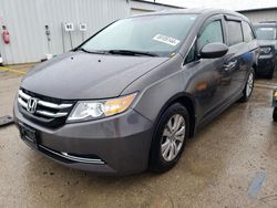 Salvage cars for sale from Copart Pekin, IL: 2015 Honda Odyssey EXL