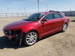 Salvage cars for sale from Copart Greenwood, NE: 2016 Lincoln MKZ Hybrid