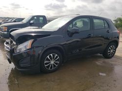 Salvage cars for sale at Grand Prairie, TX auction: 2016 Chevrolet Trax LS