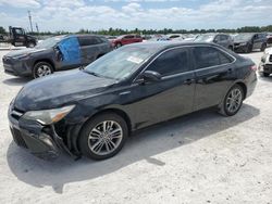 Toyota Camry Hybrid salvage cars for sale: 2016 Toyota Camry Hybrid