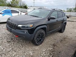 Salvage cars for sale at Cahokia Heights, IL auction: 2019 Jeep Cherokee Trailhawk