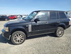 Salvage cars for sale at Antelope, CA auction: 2009 Land Rover Range Rover Supercharged