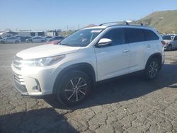 Salvage cars for sale from Copart Colton, CA: 2019 Toyota Highlander SE
