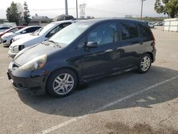 Honda salvage cars for sale: 2008 Honda FIT Sport