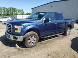 Salvage trucks for sale at Spartanburg, SC auction: 2016 Ford F150 Supercrew