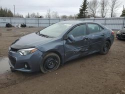 Toyota Corolla l Vehiculos salvage en venta: 2015 Toyota Corolla L