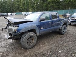 Salvage cars for sale from Copart Graham, WA: 2008 Toyota Tacoma Double Cab