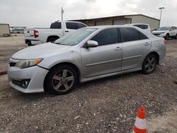 Vehiculos salvage en venta de Copart Temple, TX: 2012 Toyota Camry Base